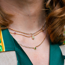 Load image into Gallery viewer, Necklace Fancy Cuts - gold 18 carats, tourmaline, topaz, amethyst, citrine & peridot