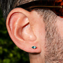 Load image into Gallery viewer, Earring Marquise - gold 18 carats & topaz