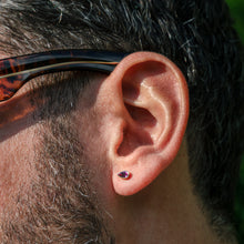 Load image into Gallery viewer, Earring Pera - gold 18 carats & tourmaline