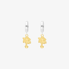 Load image into Gallery viewer, earring(s) palm tree - silver 925 & gold 18 carats from the v.i.e.r collection by alexandre hekkers