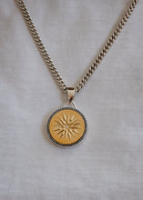 Load image into Gallery viewer, necklace iskandar - silver 925 & gold 18 carats set with diamonds, sapphires & lapis lazuli from the lazuli collection by alexandre hekkers