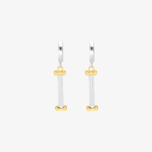 Load image into Gallery viewer, Earrings Colona - silver 925 &amp; gold 18 carats
