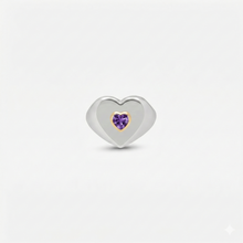 Load image into Gallery viewer, Ring Fancy Cuore - gold 18 carats, silver 925 &amp; precious stone
