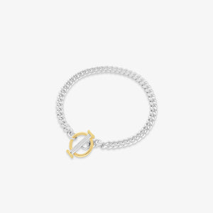 Bracelet Rulio - silver 925 & gold 18 carats