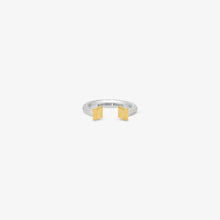 Load image into Gallery viewer, Ring Ionica - gold 18 carats and silver 925
